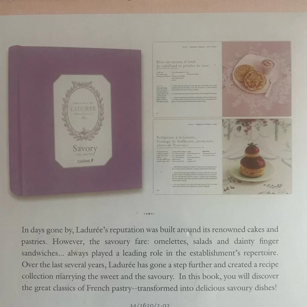 NWT Laduree Savory Recipes